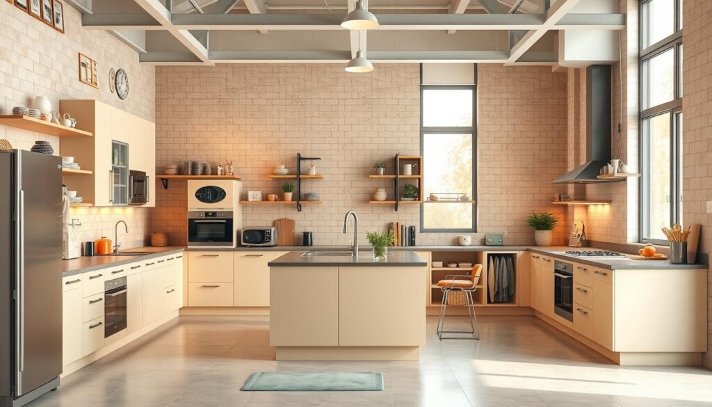 functional kitchen layout