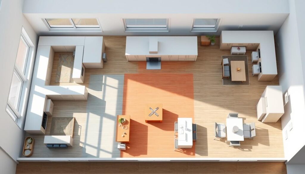 kitchen floor plan